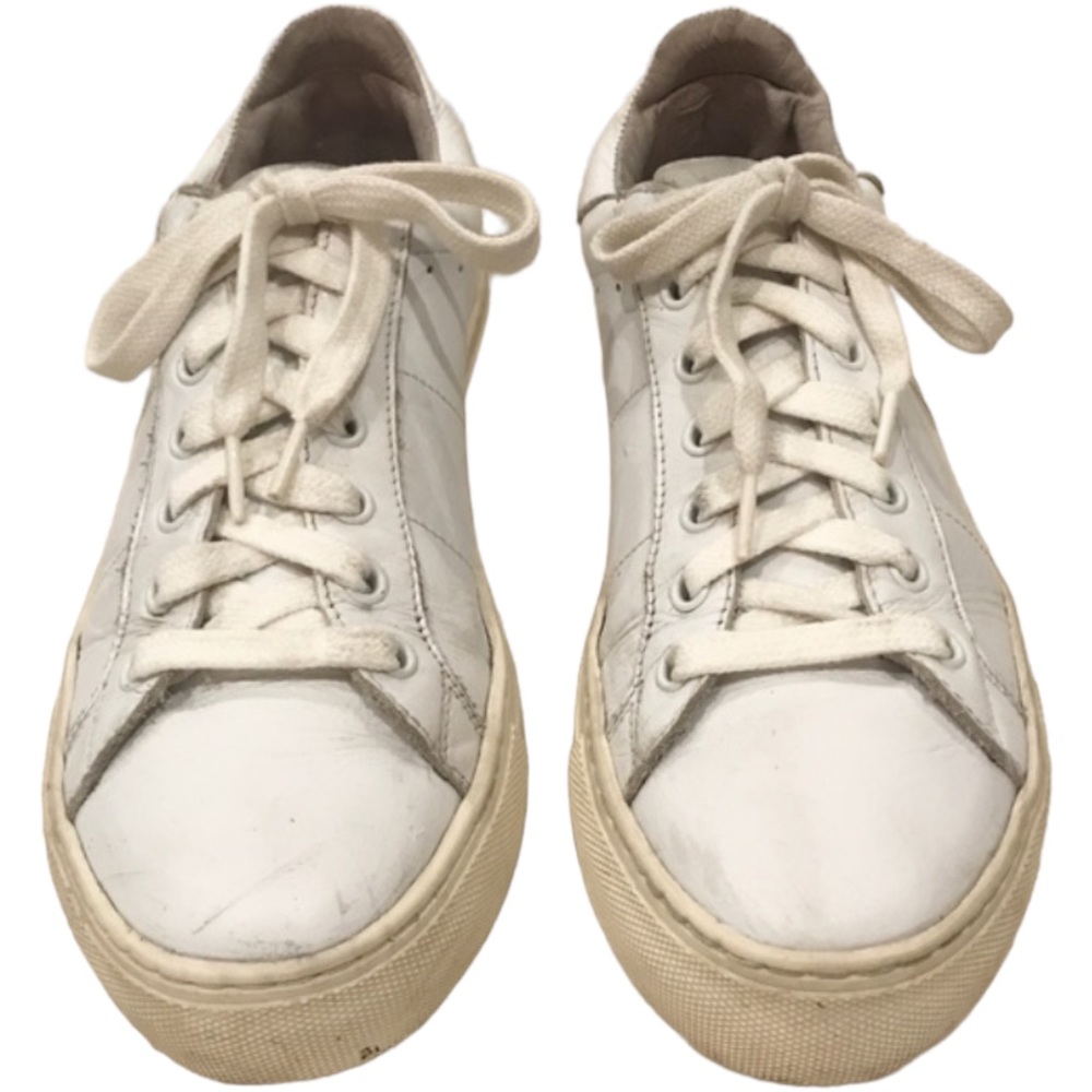 IRO Paris platform leather sneaker. …